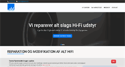 Desktop Screenshot of jjteknik.dk